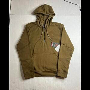 Akademiks Brown‎ Zip-Up Sweatshirt - Size Medium